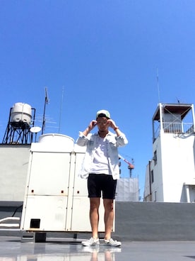 「BEAMS BOY（ビームスボーイ）のアイテム（腕時計）」を使った、KTRさん（メンズ・168cm）の夏コーディネート