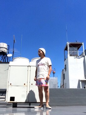 「BEAMS BOY（ビームスボーイ）のアイテム（腕時計）」を使った、KTRさん（メンズ・168cm）の夏コーディネート