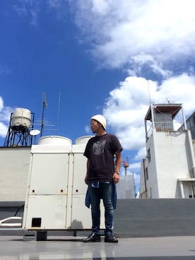 「BEAMS BOY（ビームスボーイ）のアイテム（腕時計）」を使った、KTRさん（メンズ・168cm）の夏コーディネート