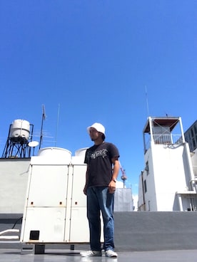 「BEAMS BOY（ビームスボーイ）のアイテム（腕時計）」を使った、KTRさん（メンズ・168cm）の夏コーディネート