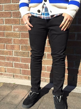 「SCOTCH & SODA（スコッチ アンド ソーダ）のアイテム（シャツ/ブラウス）」を使った、GRAVY'Sさん（メンズ・172cm）の冬コーディネート