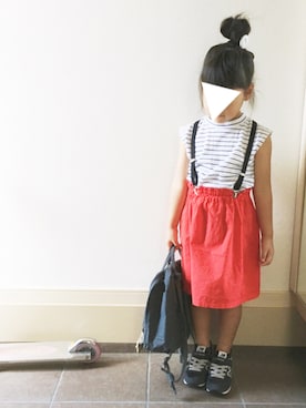 riiさん（キッズ・110cm）の秋コーディネート