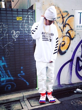 つるマンさん（メンズ・175cm）の冬コーディネート