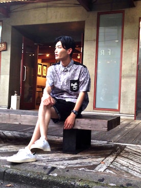 つるマンさん（メンズ・174cm）の夏コーディネート