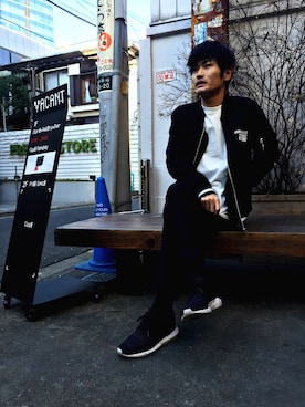 つるマンさん（メンズ・174cm）の冬コーディネート