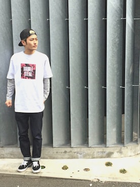 つるマンさん（メンズ・174cm）の春コーディネート