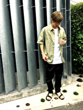 つるマンさん（メンズ・174cm）の夏コーディネート