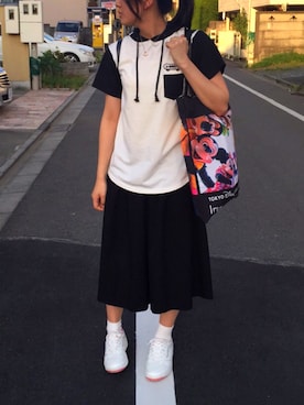 「WORLDWIDELOVE!」｜ぐらんさん（レディース・165cm）の春コーディネート