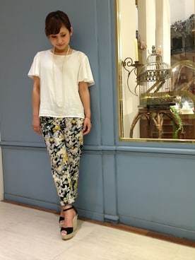 staffさん（レディース・152cm）の夏コーディネート