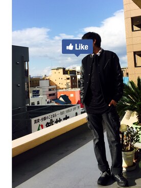 よきさん（メンズ・172cm）の冬コーディネート