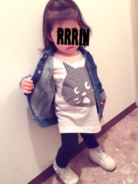 RRRIさん（キッズ・80cm）の春コーディネート