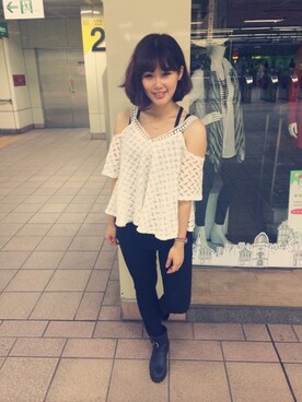 「ankle boots」｜MingJhihさん（レディース・158cm）の秋コーディネート