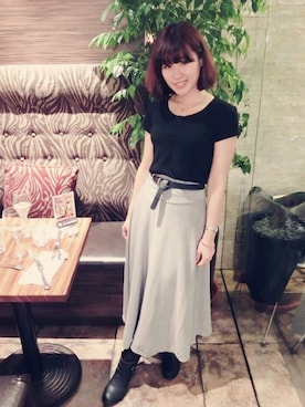 「ankle boots」｜MingJhihさん（レディース・158cm）の秋コーディネート