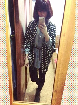 「blue」｜「アイテム（ブーティ）」を使った、MingJhihさん（レディース・158cm）の秋コーディネート