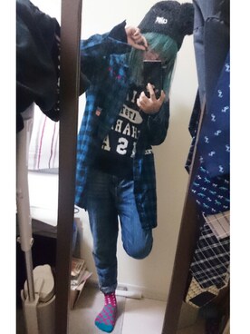 yumi さん（レディース・157cm）の冬コーディネート