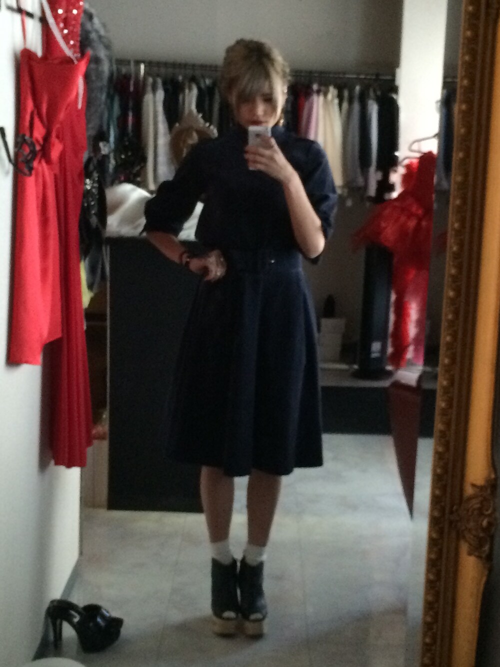 「allnavy」｜「PAMEO POSEのDINNER PARTY TOPS（トップス、ブルー系）」を使った、△   chiakiさん（メンズ）の秋コーディネートの1枚目の写真