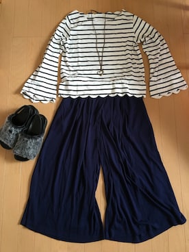 HAHAさん（レディース・155cm）の秋コーディネート