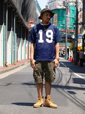 yozzyさん(メンズ・174cm)の夏コーディネート