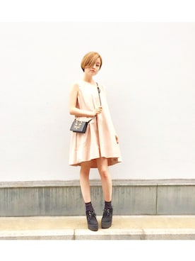 「charles anastase（シャルルアナスタス）のアイテム」を使った、mayumiさん（レディース・152cm）の夏コーディネート