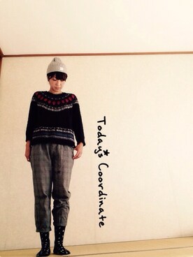 メッコリエさん（レディース・172cm）の秋コーディネート