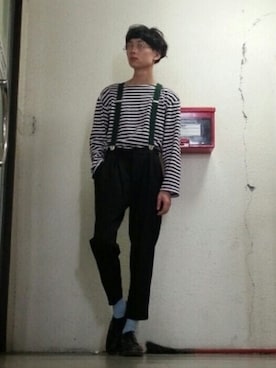 「九分丈」｜ゆめ吉さん（メンズ・170cm）の秋コーディネート