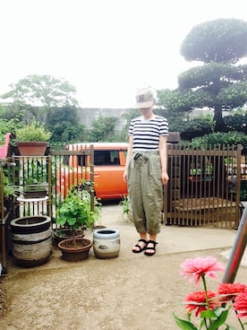 NANAEさん（レディース・155cm）の夏コーディネート