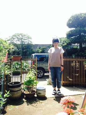 「G-SHOCK」｜NANAEさん（レディース・155cm）の秋コーディネート