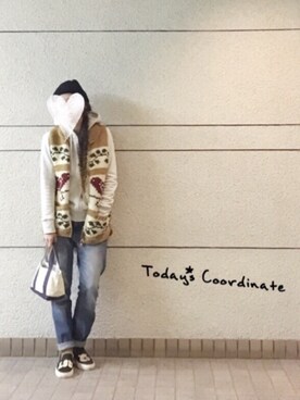 ちゃんあみさんの（Canadian Sweater Company Ltd. | カナディアンセーター）を使ったコーディネート