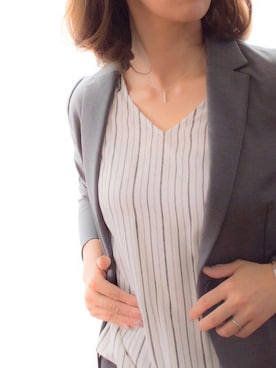 「UNITED ARROWS（ユナイテッドアローズ）のアイテム（テーラードジャケット）」を使った、naotjewelryさん（レディース・162cm）の春コーディネート