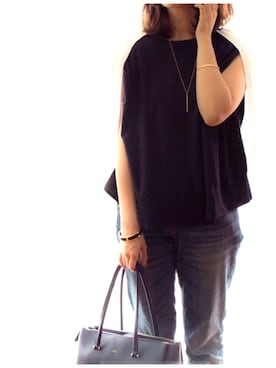 「アイテム（バングル/リストバンド）」を使った、naotjewelryさん（レディース・162cm）の秋コーディネート