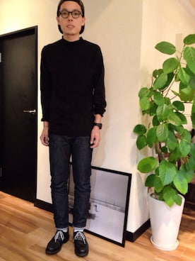 「サタデーズ ニューヨークシティ (Saturdays NYC)」｜「アイテム（帽子）」を使った、junya_mochizukiさん（メンズ・177cm）の秋コーディネート