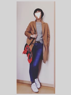 yukaさん（レディース・163cm）の冬コーディネート