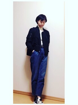 yukaさん（レディース・163cm）の冬コーディネート