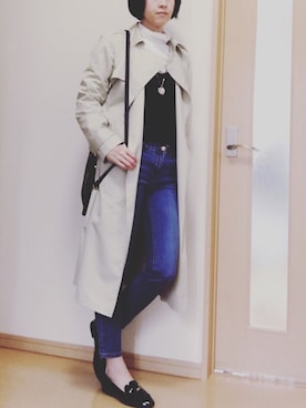 yukaさん（レディース・163cm）の春コーディネート