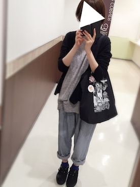 「good thing（グッドシング）のアイテム」を使った、みどなさん（レディース・163cm）の秋コーディネート