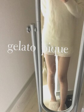 Hさんの（gelato pique | ジェラートピケ）を使ったコーディネート