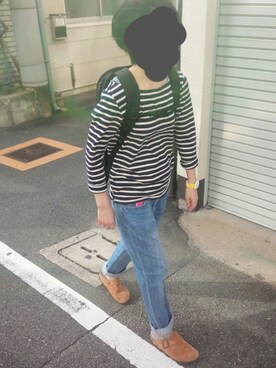 もりおさん（レディース・162cm）の秋コーディネート