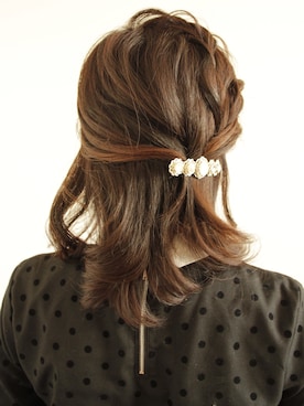 「Tomorrow & Everyday（トゥモローアンドエブリデイ）のアイテム」を使った、T&E Officialさん（レディース・160cm）の春コーディネート