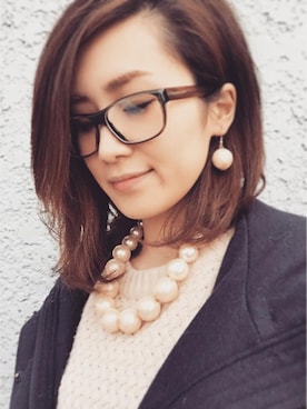 「Tomorrow & Everyday（トゥモローアンドエブリデイ）のアイテム」を使った、T&E Officialさん（レディース・160cm）の春コーディネート