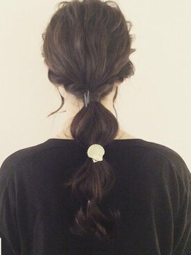 「Tomorrow & Everyday（トゥモローアンドエブリデイ）のアイテム」を使った、T&E Officialさん（レディース・160cm）の夏コーディネート