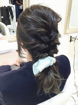 「Tomorrow & Everyday（トゥモローアンドエブリデイ）のアイテム」を使った、T&E Officialさん（レディース・160cm）の夏コーディネート