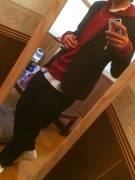 真也さんのコーディネート