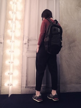 「ISABEL MARANT（イザベルマラン）のアイテム」を使った、g-GIEMAISONSTAFFさん（レディース・165cm）の冬コーディネート