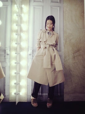 「おめかしコーデ」｜g-GIEMAISONSTAFFさん（レディース・165cm）の春コーディネート