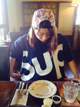 「CREWNECK」｜akiさん（レディース・150cm）の秋コーディネート