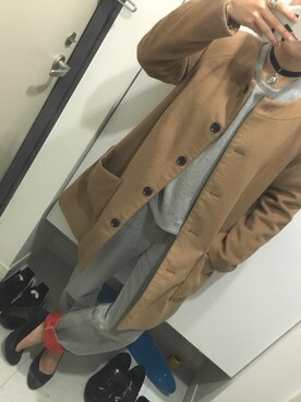 akiさん（レディース・153cm）の冬コーディネート