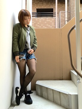 akiさん（レディース・152cm）の春コーディネート