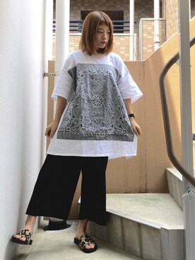 akiさん(レディース・153cm)の夏コーディネート