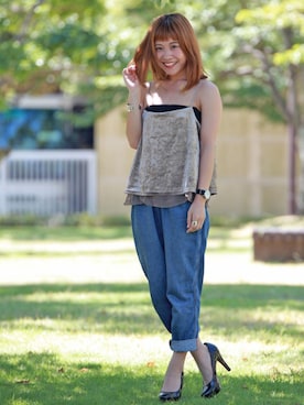 akiさん（レディース・153cm）の夏コーディネート