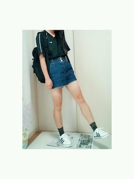 h!tom!さん（レディース・161cm）の夏コーディネート